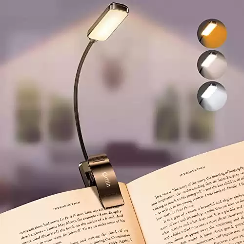LED Book Light for Reading in Bed