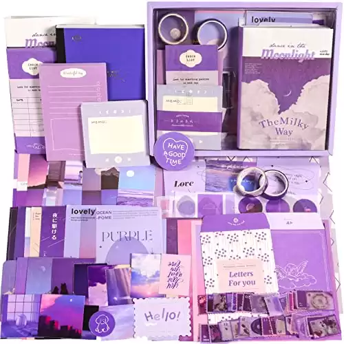 351 Piece Junk Journal Scrapbooking Kit